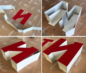 Борта для букв