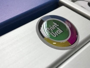 Печать объемных наклеек