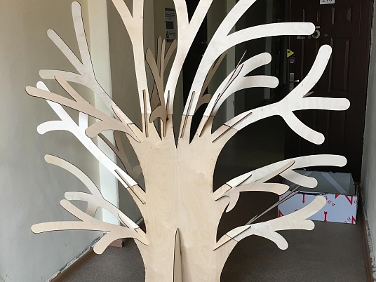 Лазерная резка фанеры