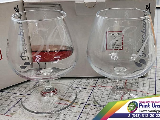 Гравировка на бокалах