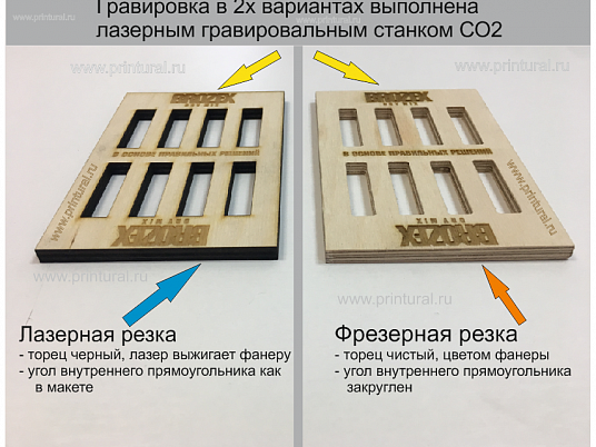 Лазерная резка фанеры