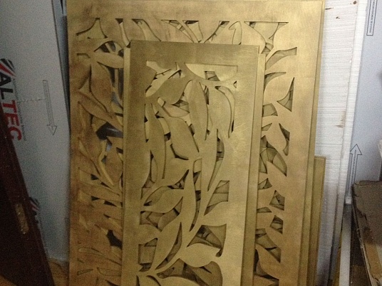 Фрезерная резка, гравировка дерева