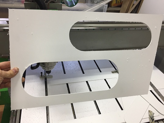 Фрезерная резка пластика ПВХ