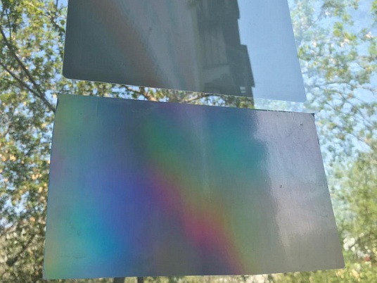 Печать на голографической плёнке