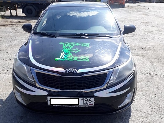 Брендирование автомобиля KIA Rio