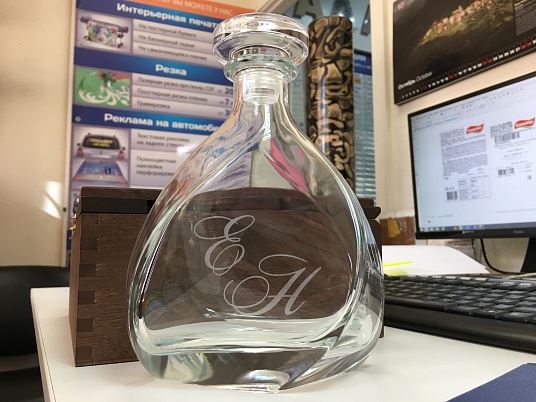 Гравировка на стекле