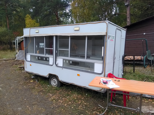 Объемное брендирование прицепа Купава