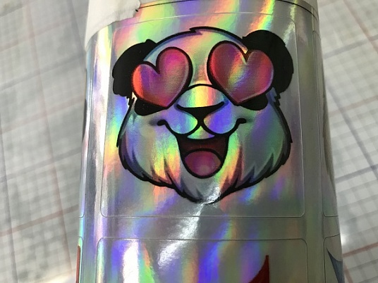 Печать на голографической плёнке