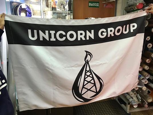 Печать на флагах