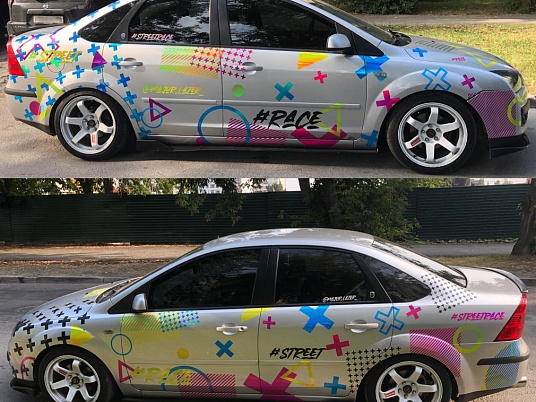 Печать на голографической плёнке