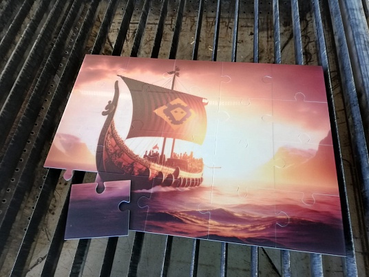 Изготовление пазлов