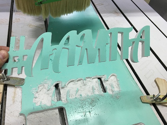 Фрезерная резка пластика ПВХ