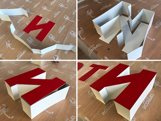 Борта для букв