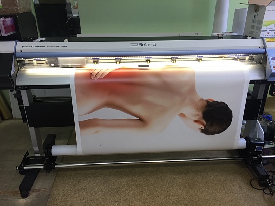 Интерьерная печать на самоклеющейся пленке