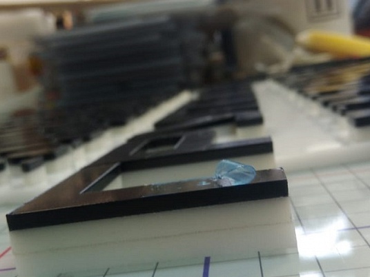 Объемная табличка из оргстекла