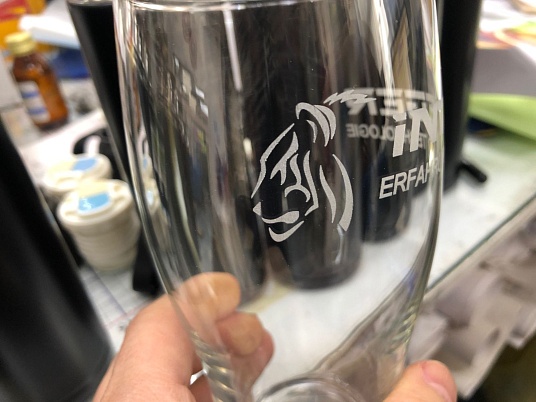 Гравировка на стекле