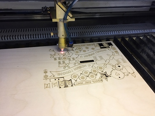 Лазерная резка фанеры