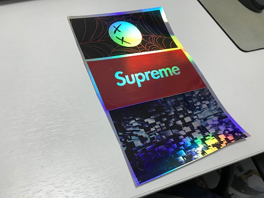 Печать на голографической плёнке