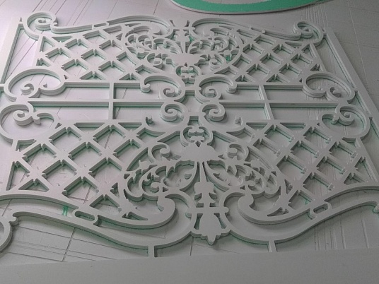 Фрезерная резка пластика ПВХ