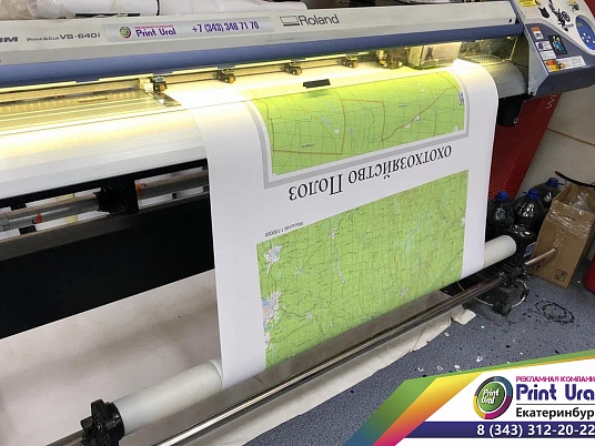 Интерьерная печать на самоклеющейся пленке