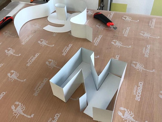 Борта для букв