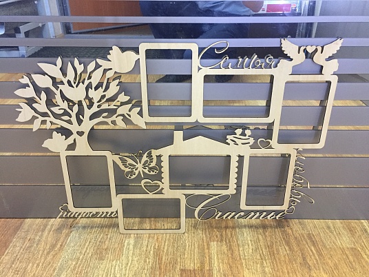 Лазерная резка фанеры