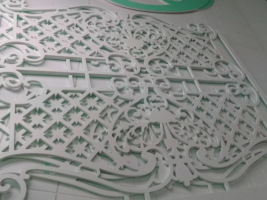 Фрезерная резка пластика ПВХ