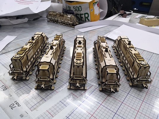 Лазерная резка фанеры