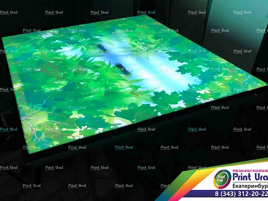 Наклейки для лайтбокса + монтаж