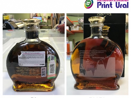 Гравировка на стекле