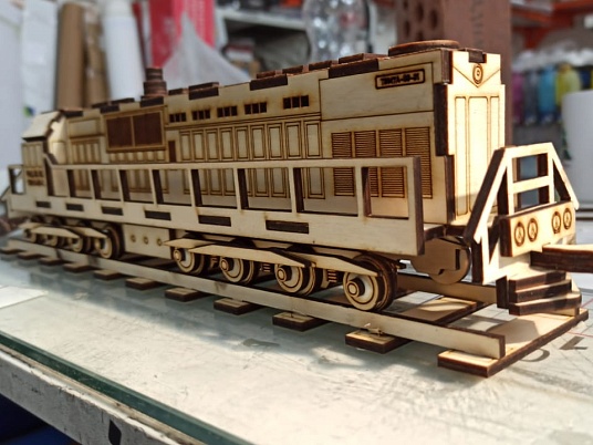 Лазерная резка фанеры