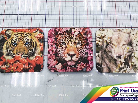 Подставка под кружку, бокал (Бирдекель из фанеры)