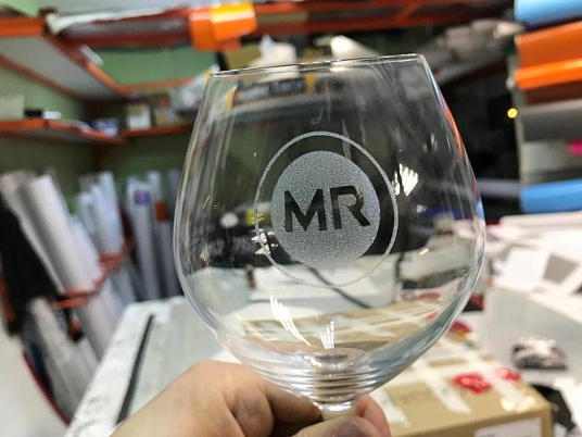 Гравировка на бокалах