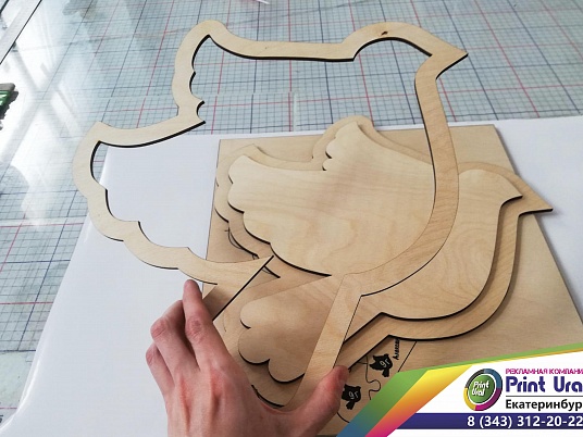 Фрезерная резка, гравировка дерева