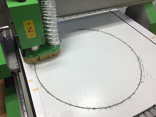 Резка алюминевых композитных панелей