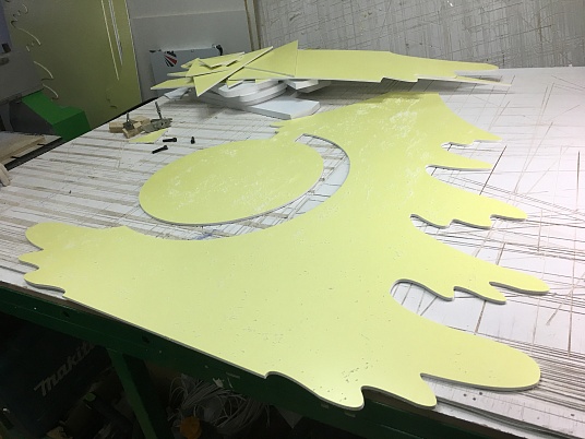 Фрезерная резка пластика ПВХ