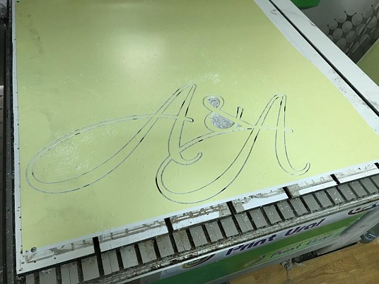 Фрезерная резка пластика ПВХ