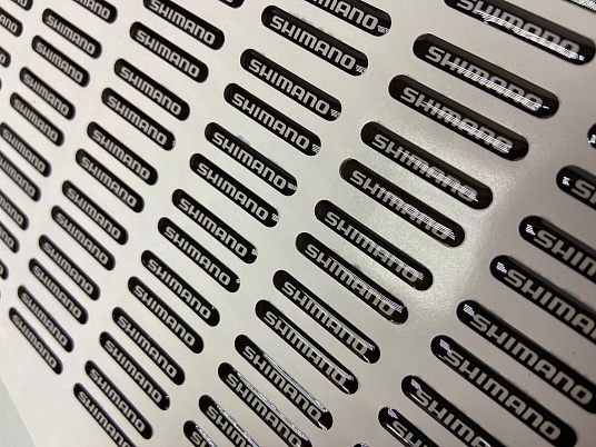 Печать объемных наклеек