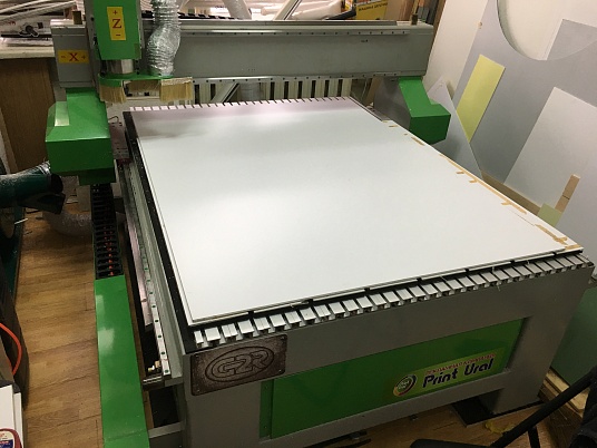 Фрезерная резка пластика ПВХ