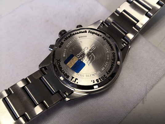 Гравировка на часах, браслетах