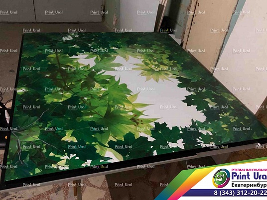 Наклейки для лайтбокса + монтаж