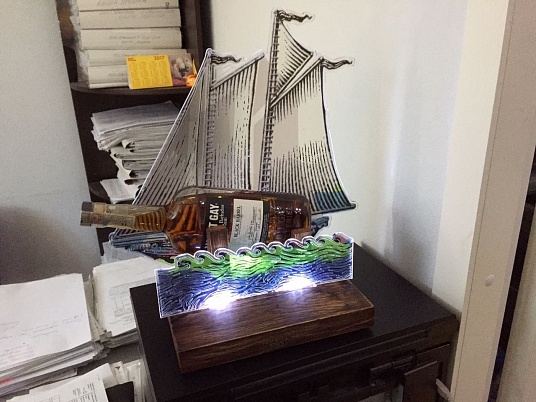 Подставка под алкоголь на заказ