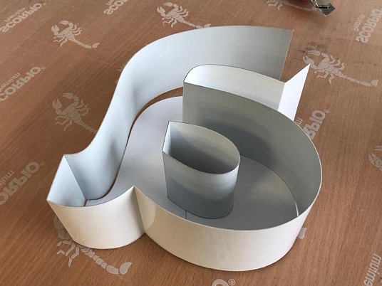 Борта для букв