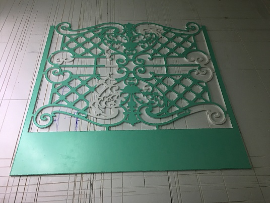 Фрезерная резка пластика ПВХ