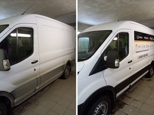 Реклама на авто компании Whirlpool Service