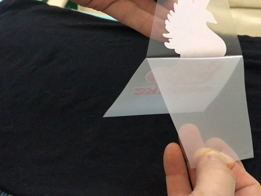 Печать наклеек для одежды (Термонаклейки)